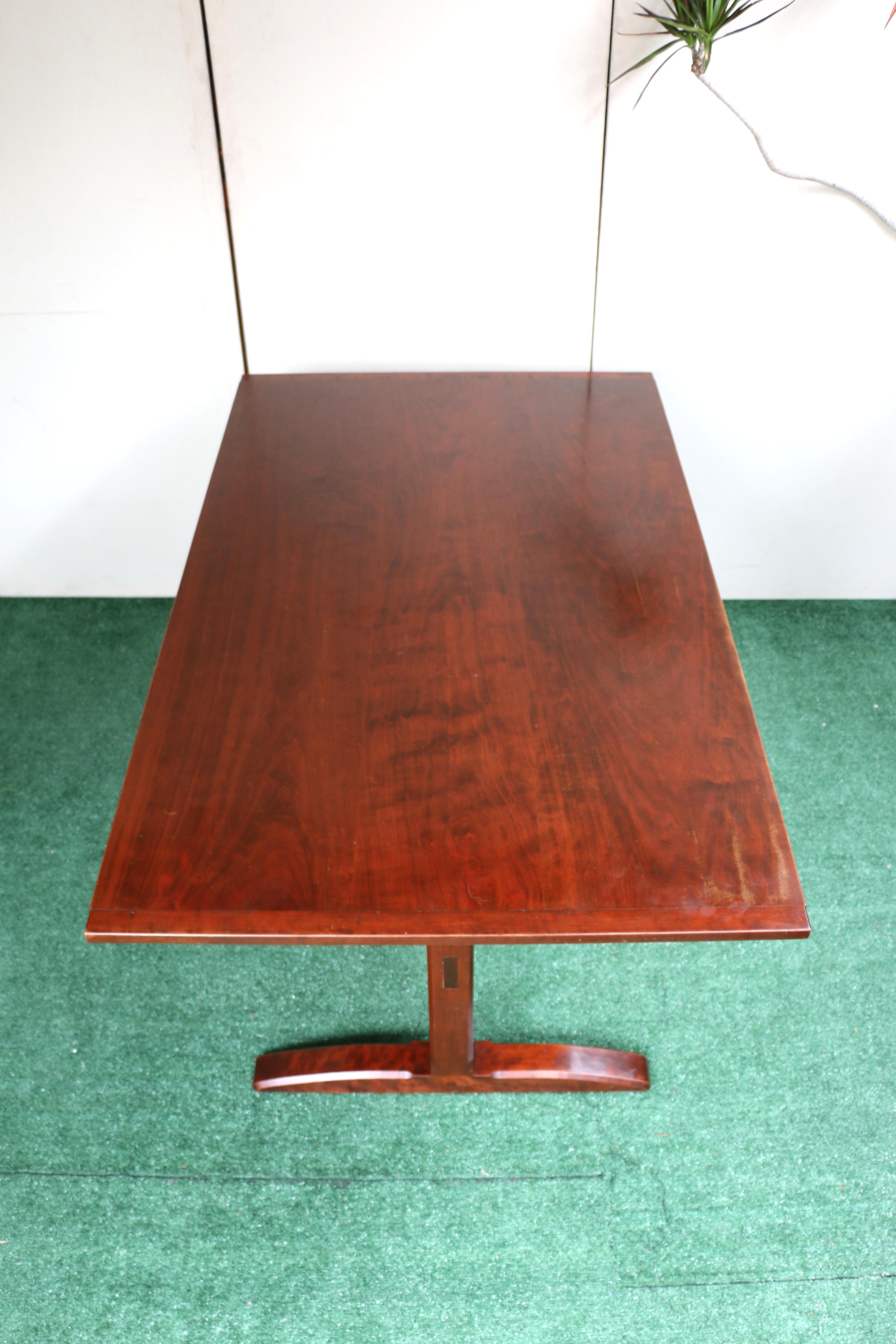 Wood Vintage D R Dimes Cherry Dining Table For Sale
