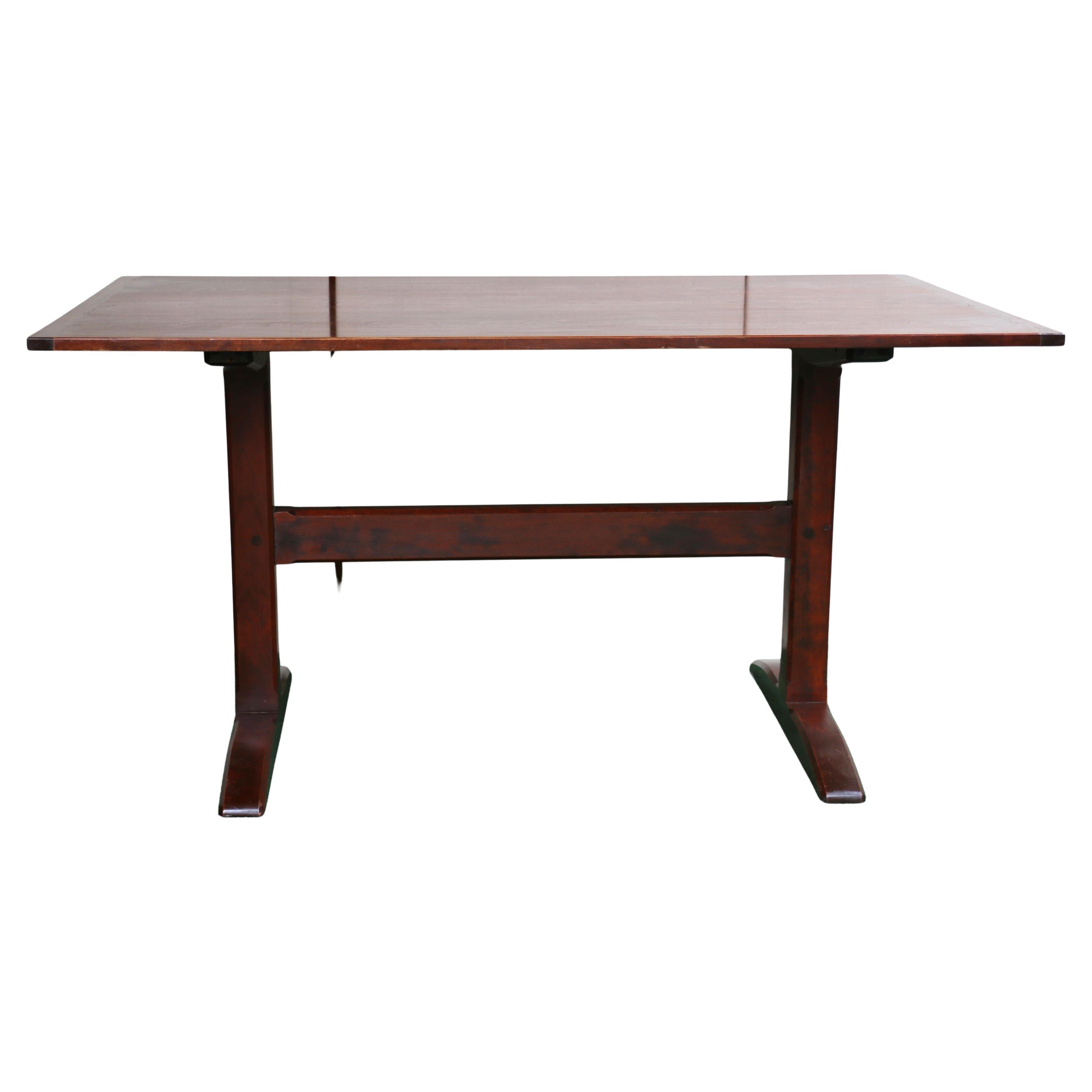 Vintage D R Dimes Cherry Dining Table For Sale