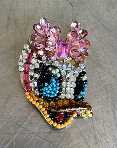 Vintage Daisy Duck Brooch by Wendy Gell