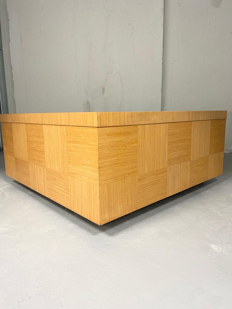 Vintage Dakota Jackson Checkered Coffee Table For Sale at 1stDibs