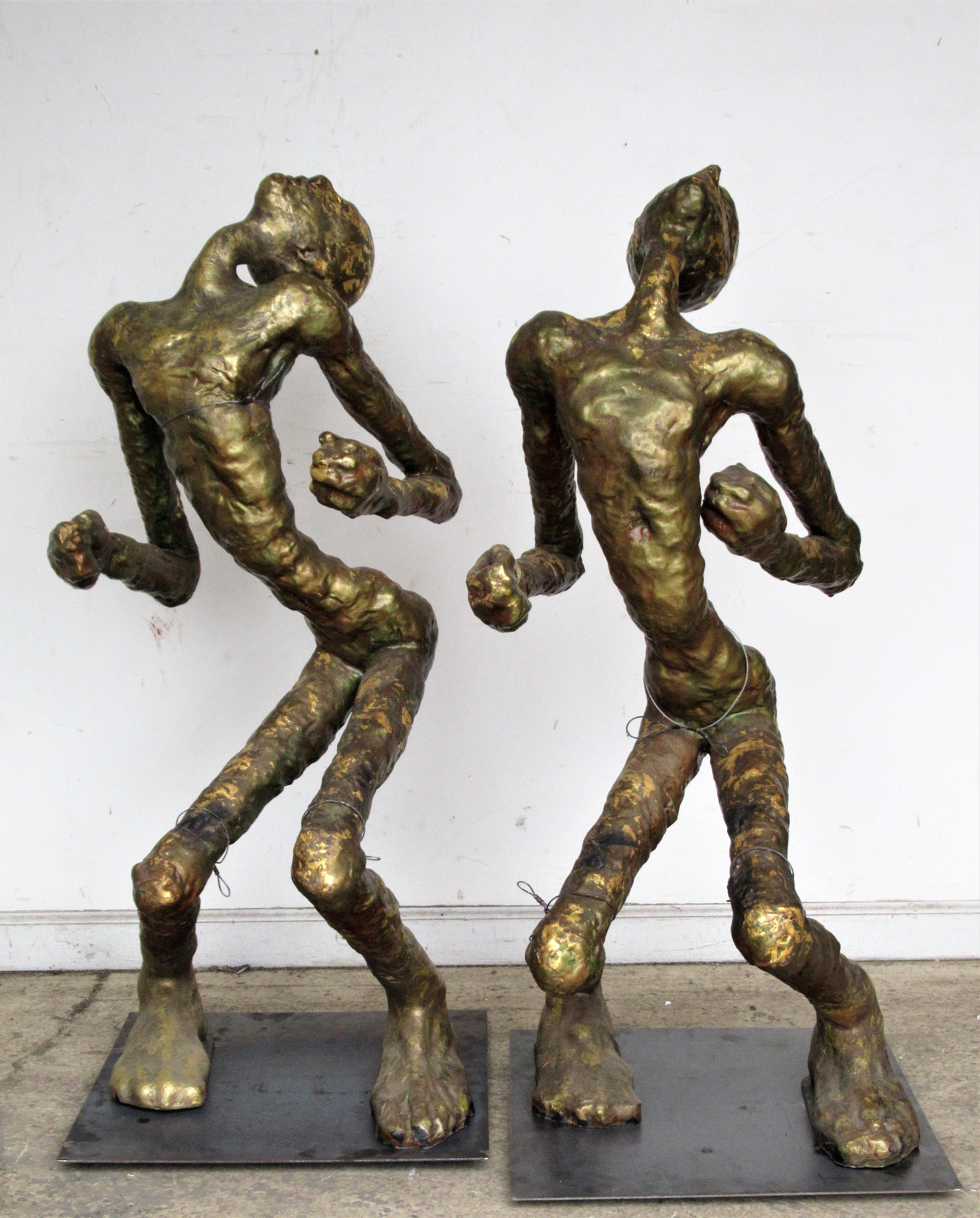 20th Century Vintage Dance Theater Performance Figural Prop Sculptures