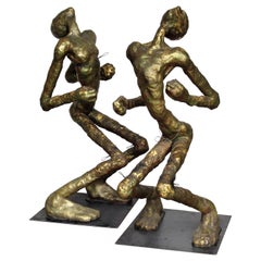Vintage Dance Theater Performance Figural Prop Sculptures