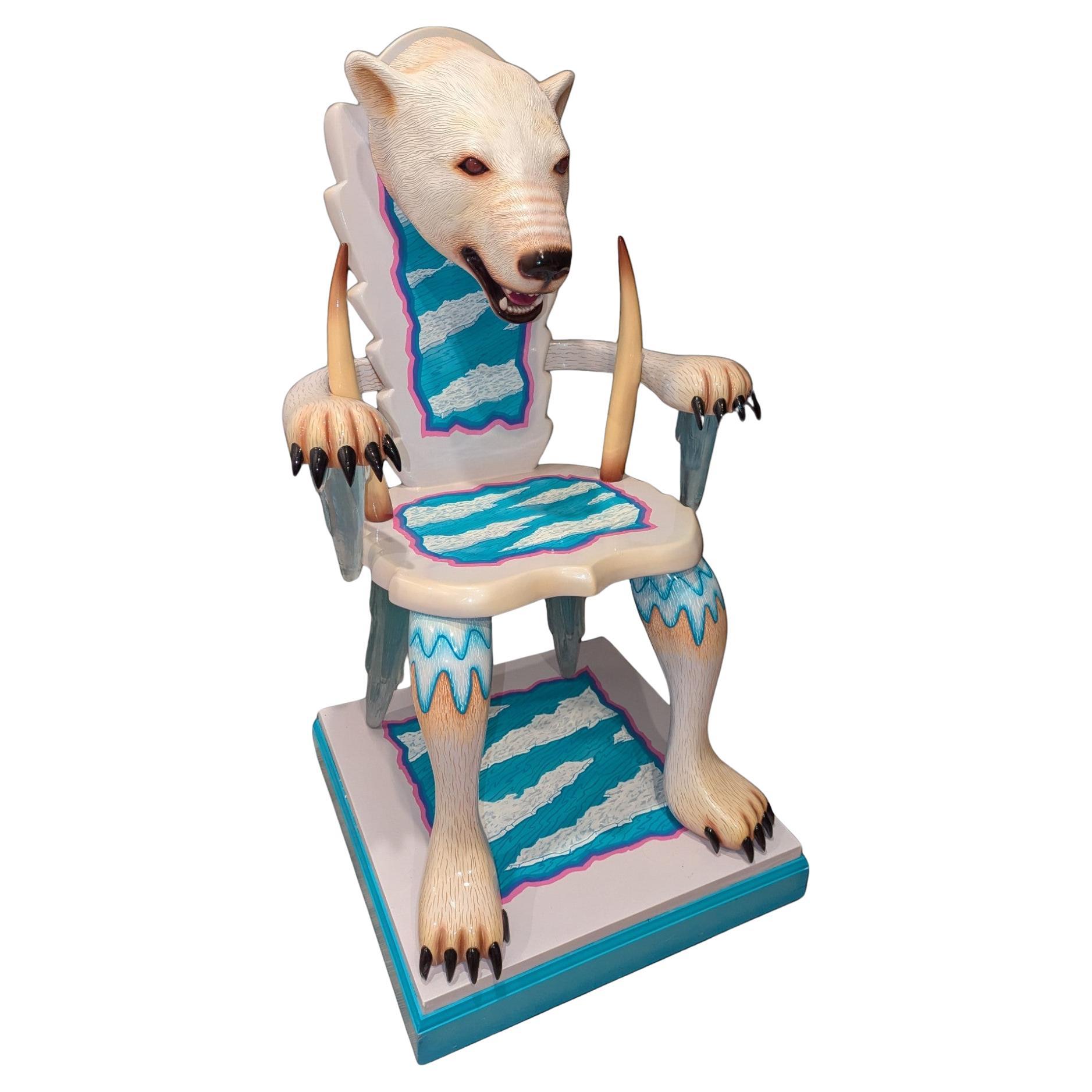 Daniel Meyer Polar Bear-Stuhl, Vintage