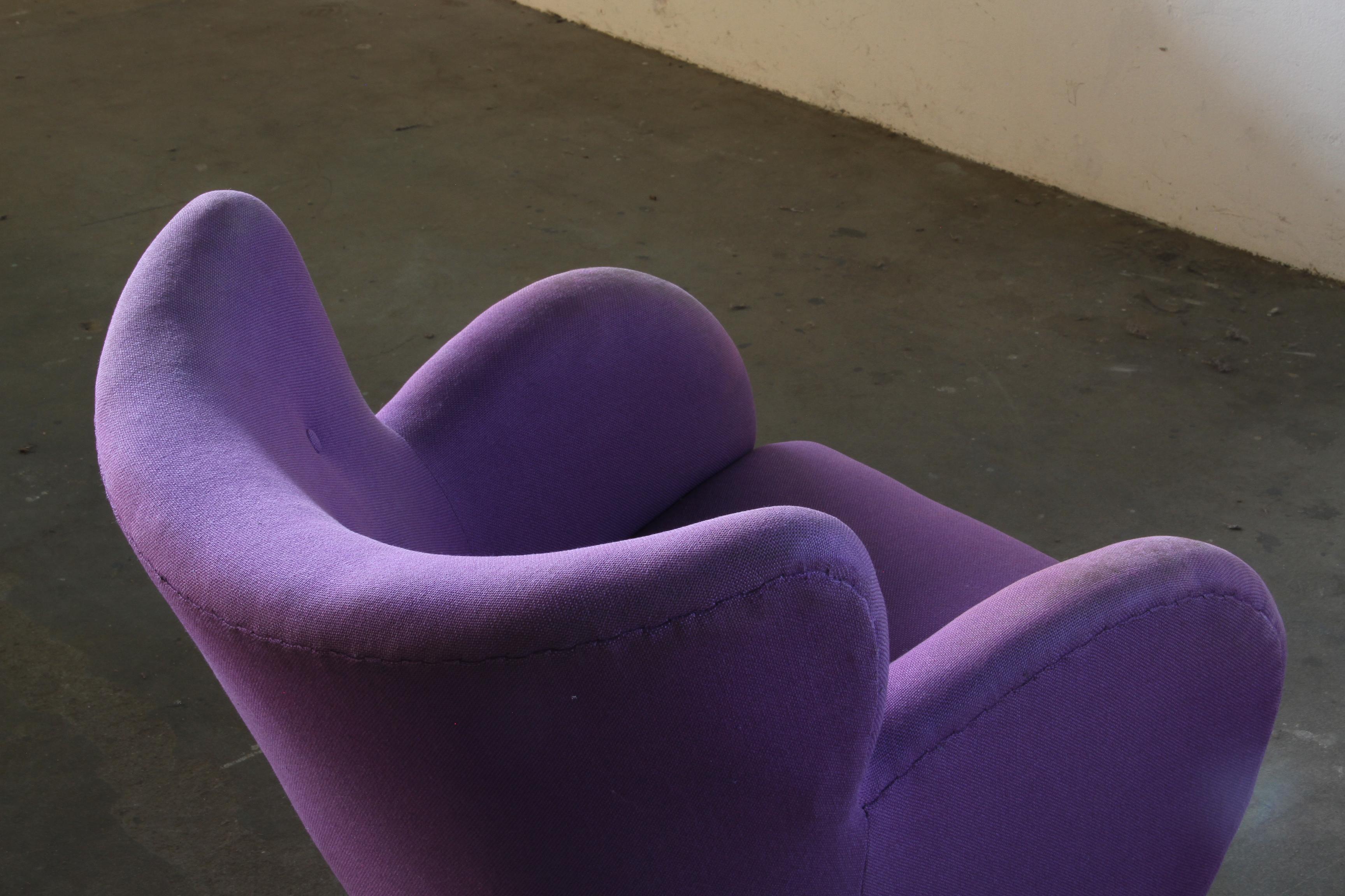 Vintage Danish 1930s Club Lounge Chair, Style of Fritz Hansen & Flemming Lassen For Sale 13