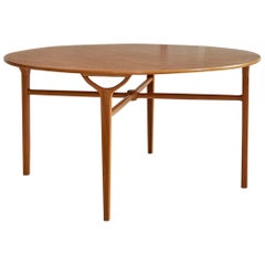 Vintage Danish 1950s Peter Hvidt & Orla Moelgaard Coffee Table in Beech and Teak