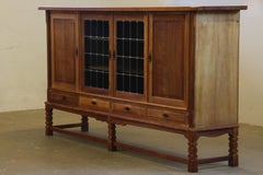 Vintage Danish 1960s Modern Oak Cabinet in the style of Henning Kjærnulf