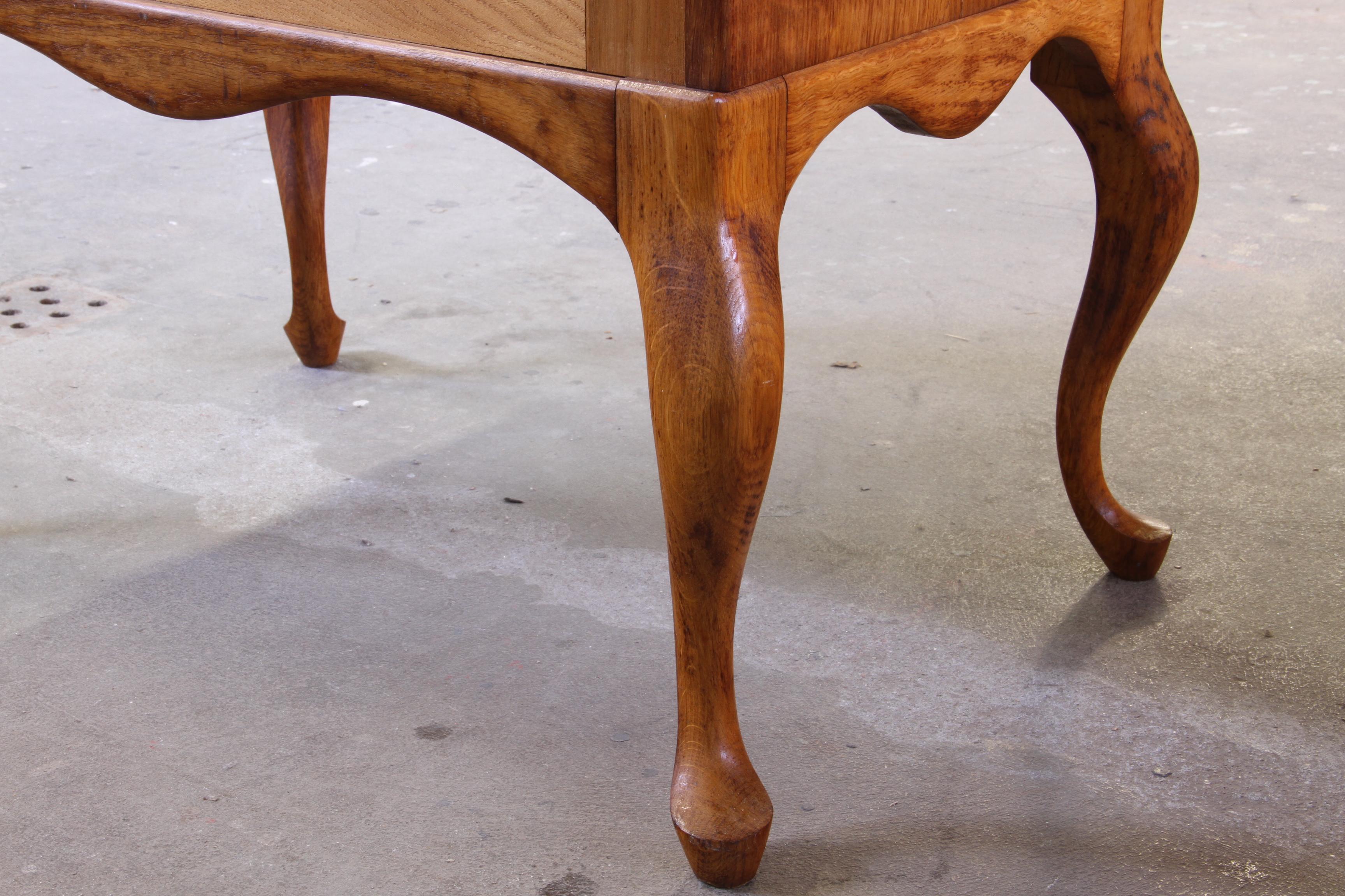 Vintage Danish 1967 4 Schubladen Kommode in Eiche im Angebot 3