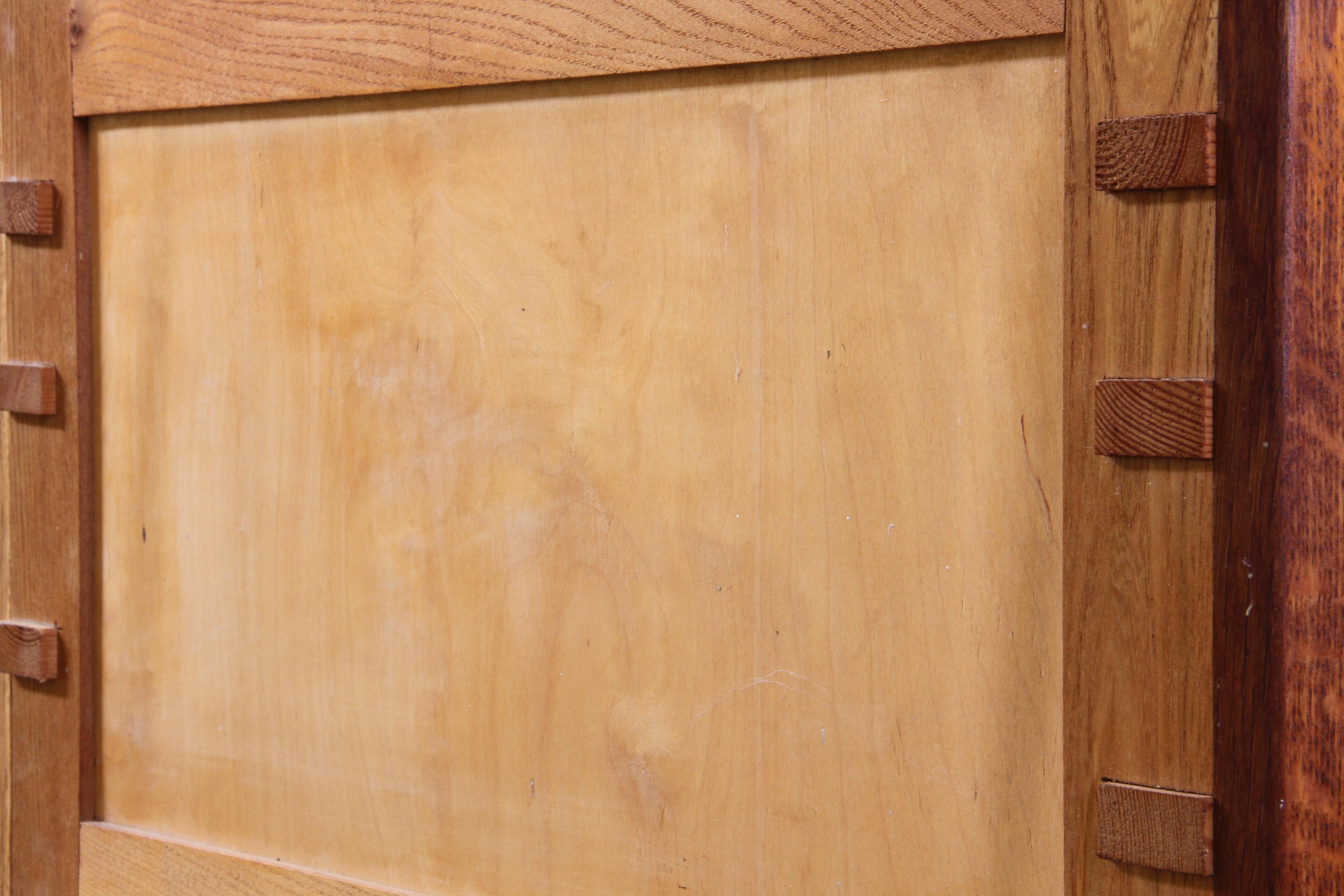 Vintage Danish 1967 4 Schubladen Kommode in Eiche im Angebot 1