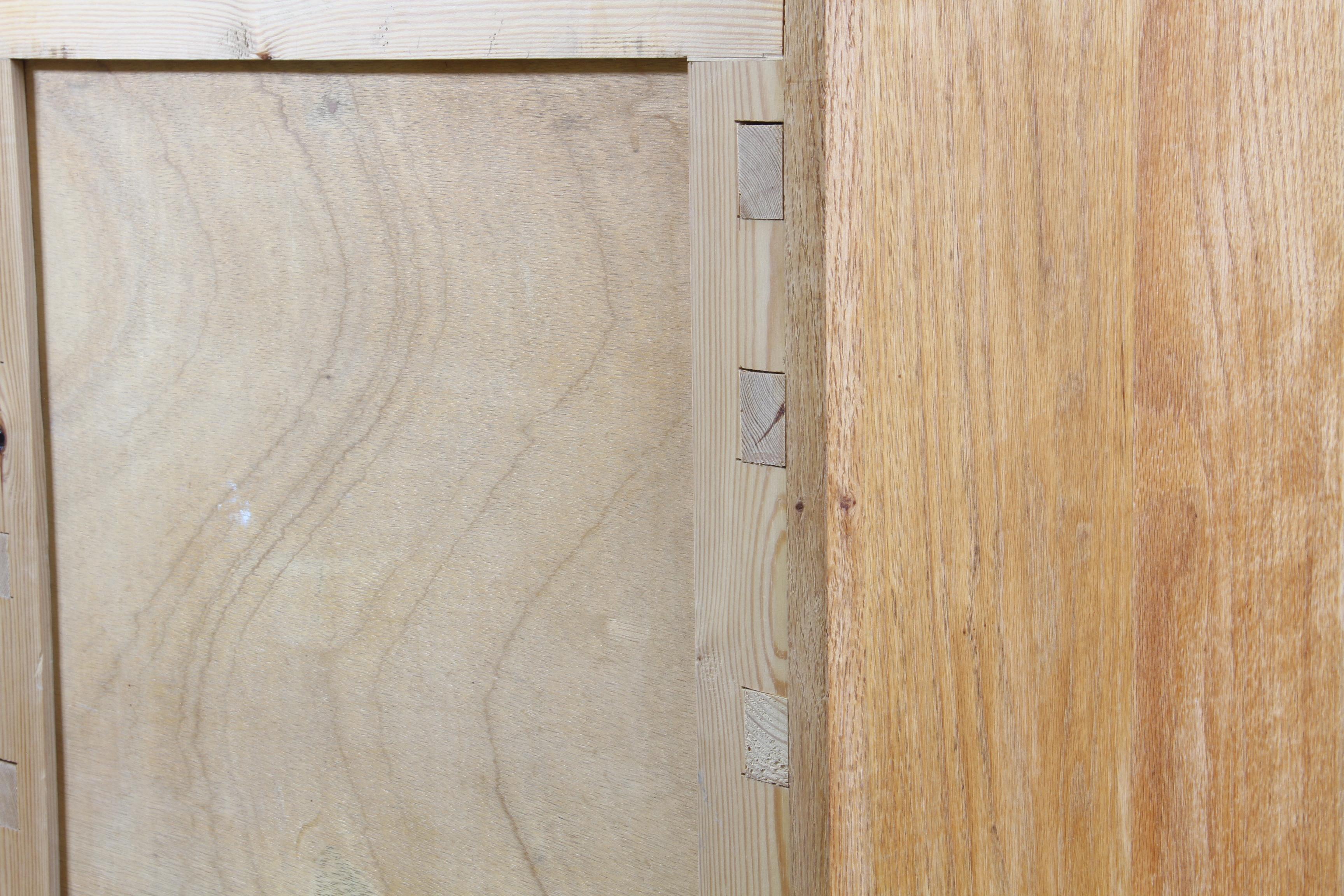 Vintage Danish 1967 Highboy 6 Drawer Dresser in Oak For Sale 4