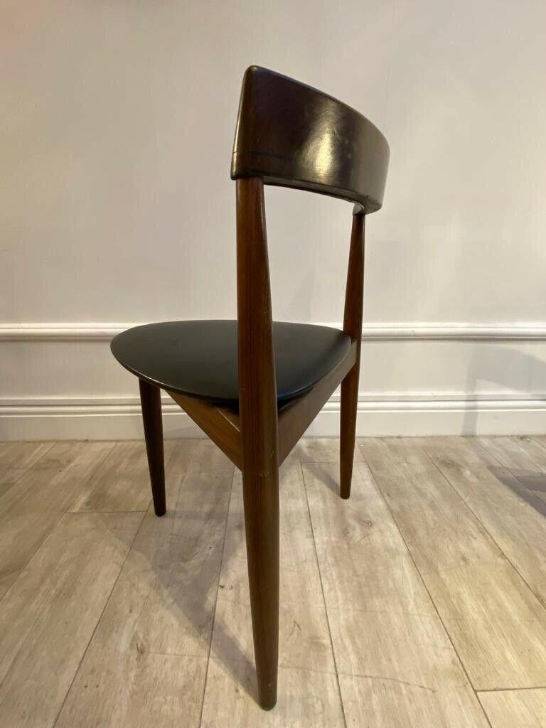 Wood Vintage Danish 4 Chair Dining Set 'Roundette' Hans Olsen for Frem Røjle