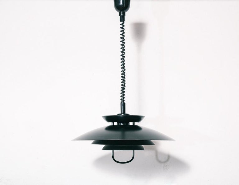Vintage Danish Adjustable Pull Down Pendant Lamp At 1stdibs Vintage Danish Adjustable Pull Down, Pull Down Light Fixture Vintage