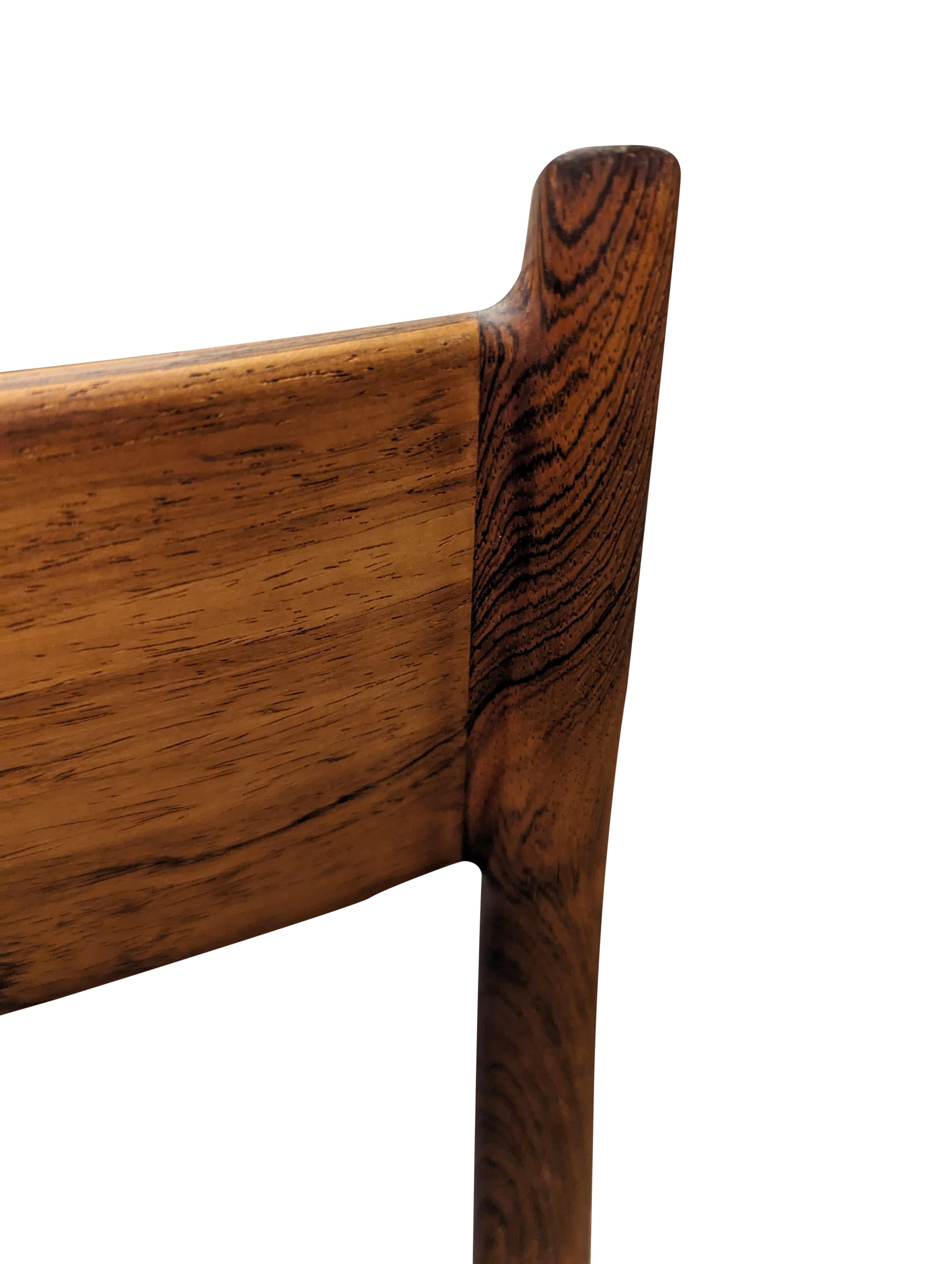 Chaise de salle à manger danoise vintage en bois de rose Arne Vodder pour Sibast Mobler - 082316 1