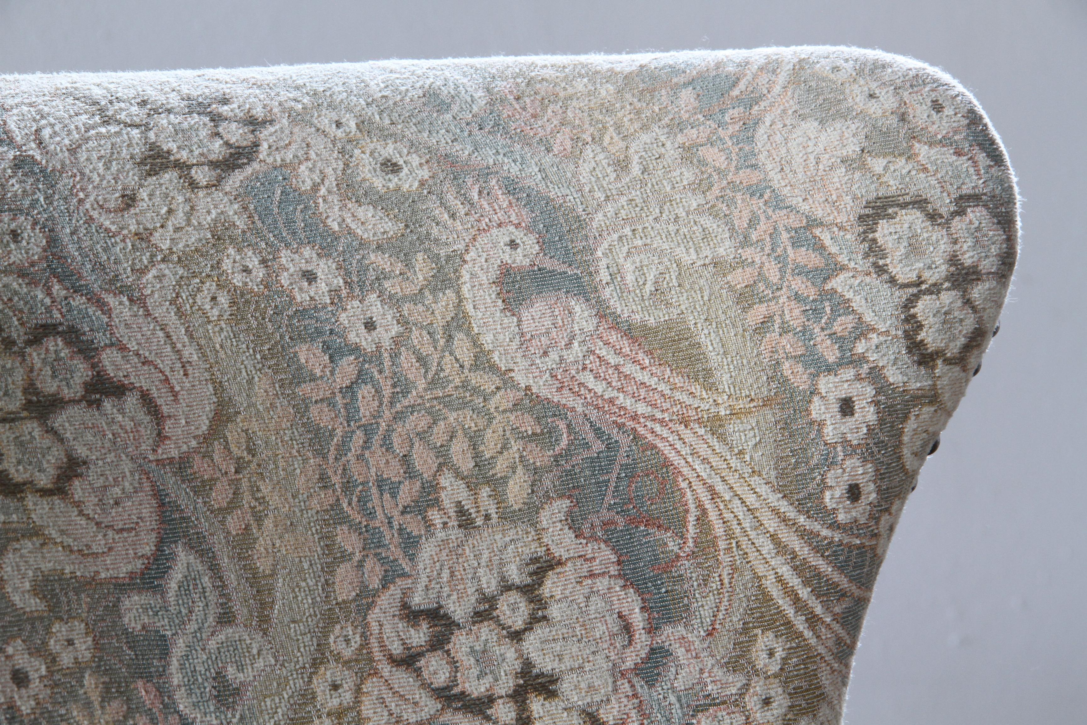 Vintage Danish Art Deco Pair of Armchairs in Massiv Eiche - 1940s im Angebot 1