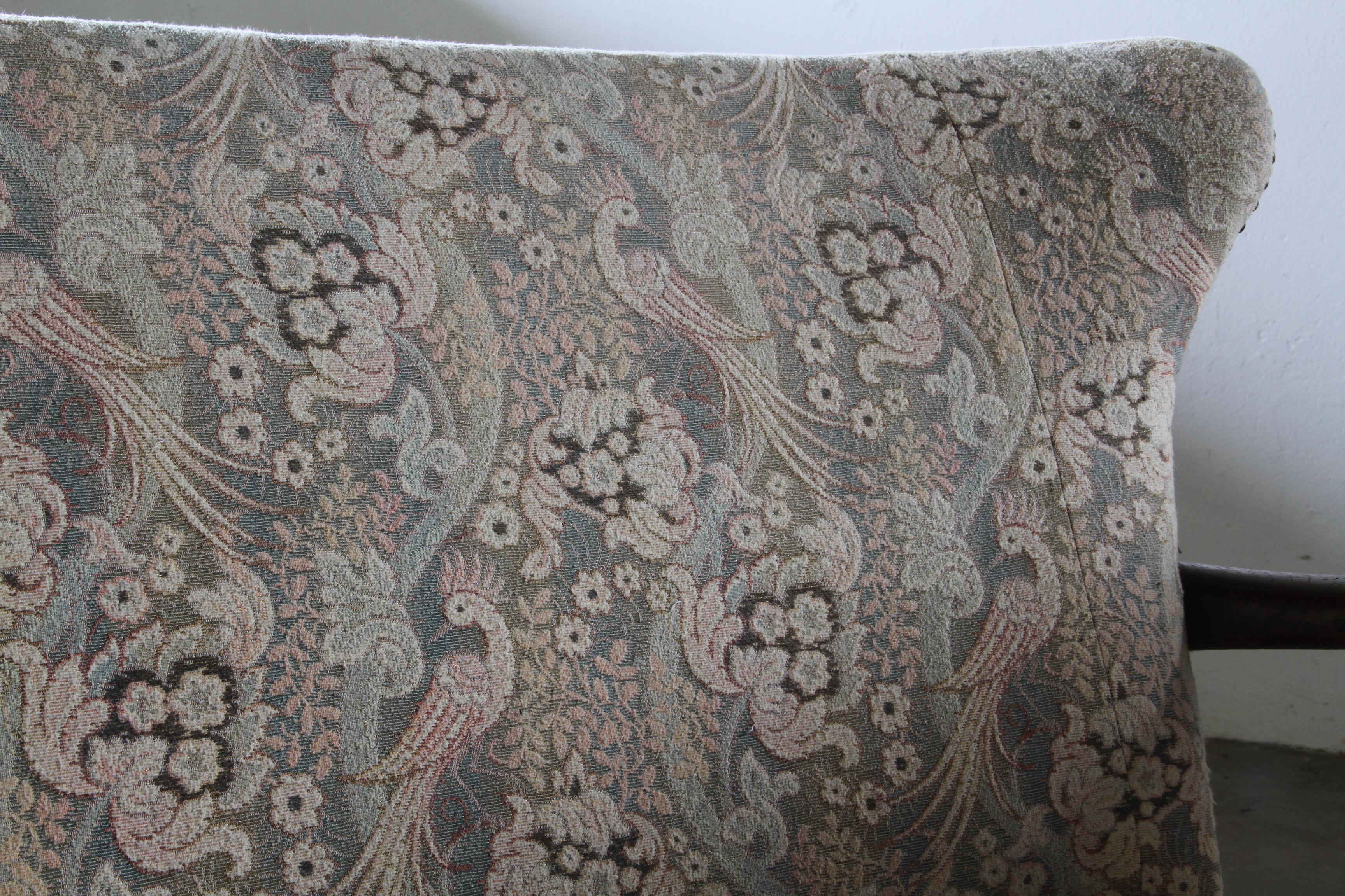 Sofá Art Decó danés vintage de roble - Años 40 en venta 3