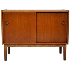 Vintage Danish Ash Sideboard, 1960s