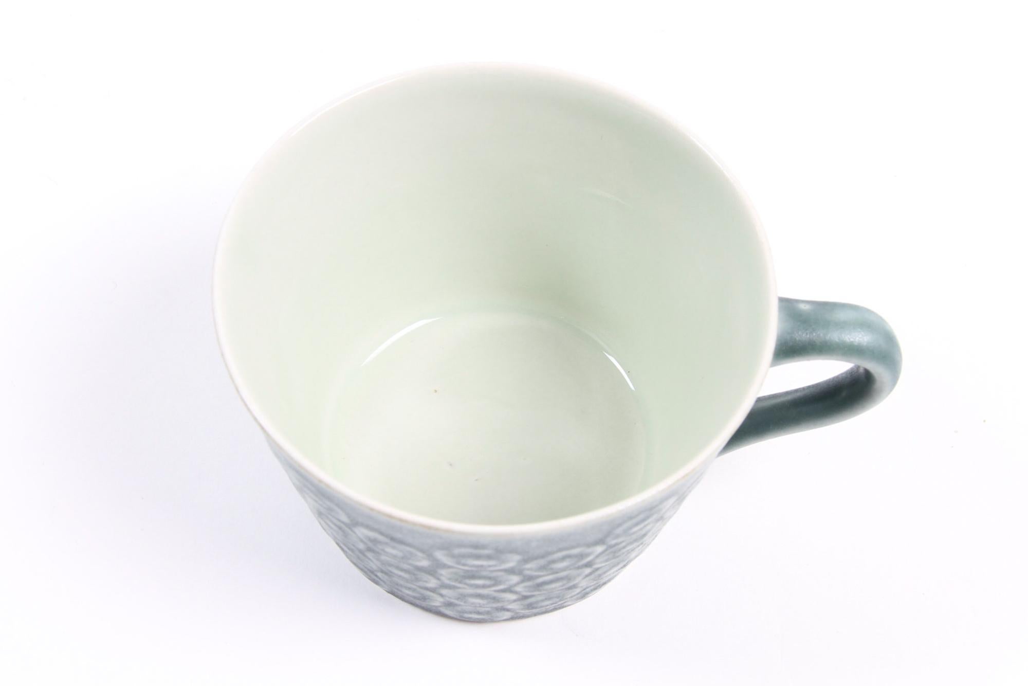 Vintage Danish Azur Coffee/Tea Service Trio by Jens H. Quistgaard for Kronjyden 10