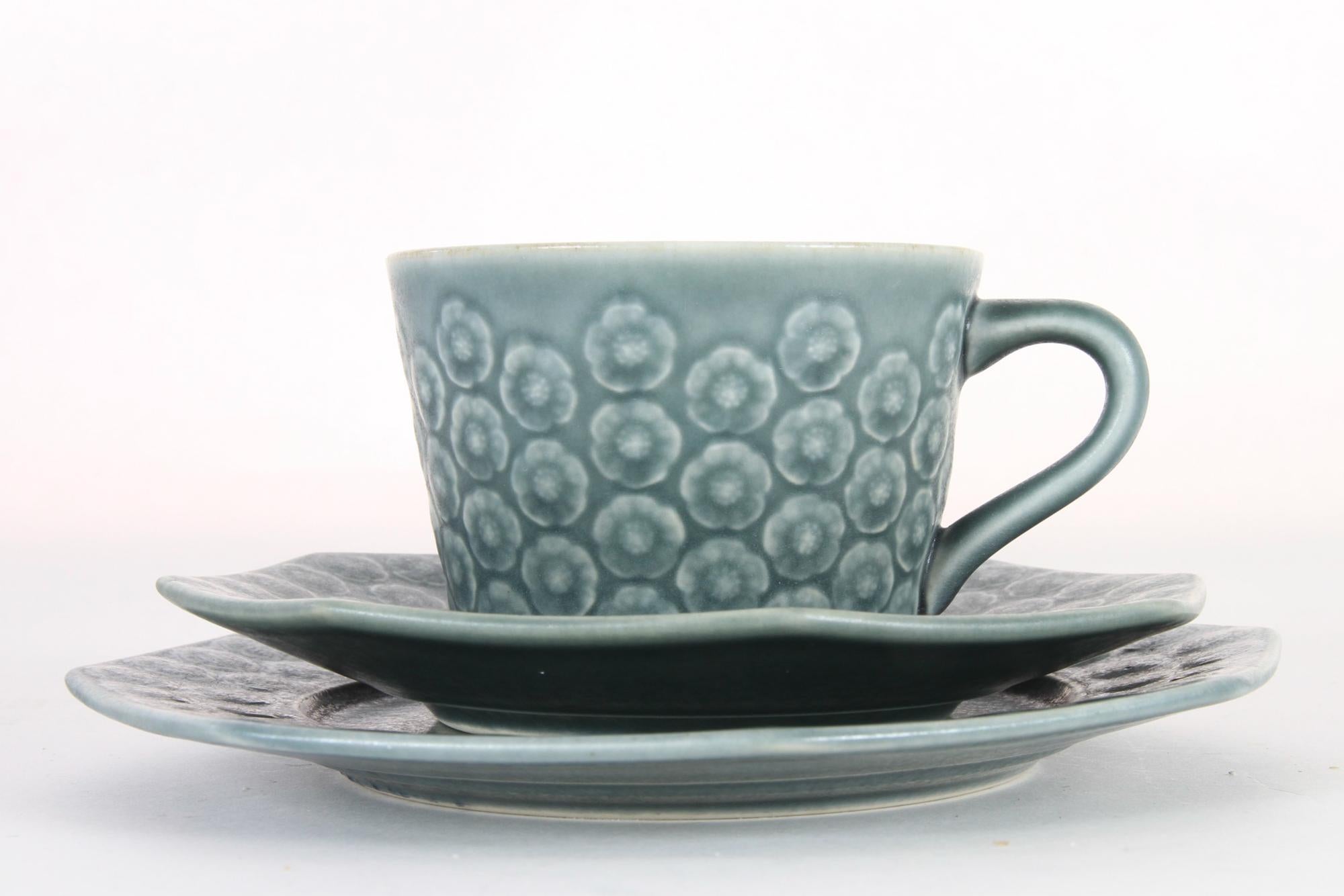 Vintage Danish Azur Coffee/Tea Service Trio by Jens H. Quistgaard for Kronjyden 13