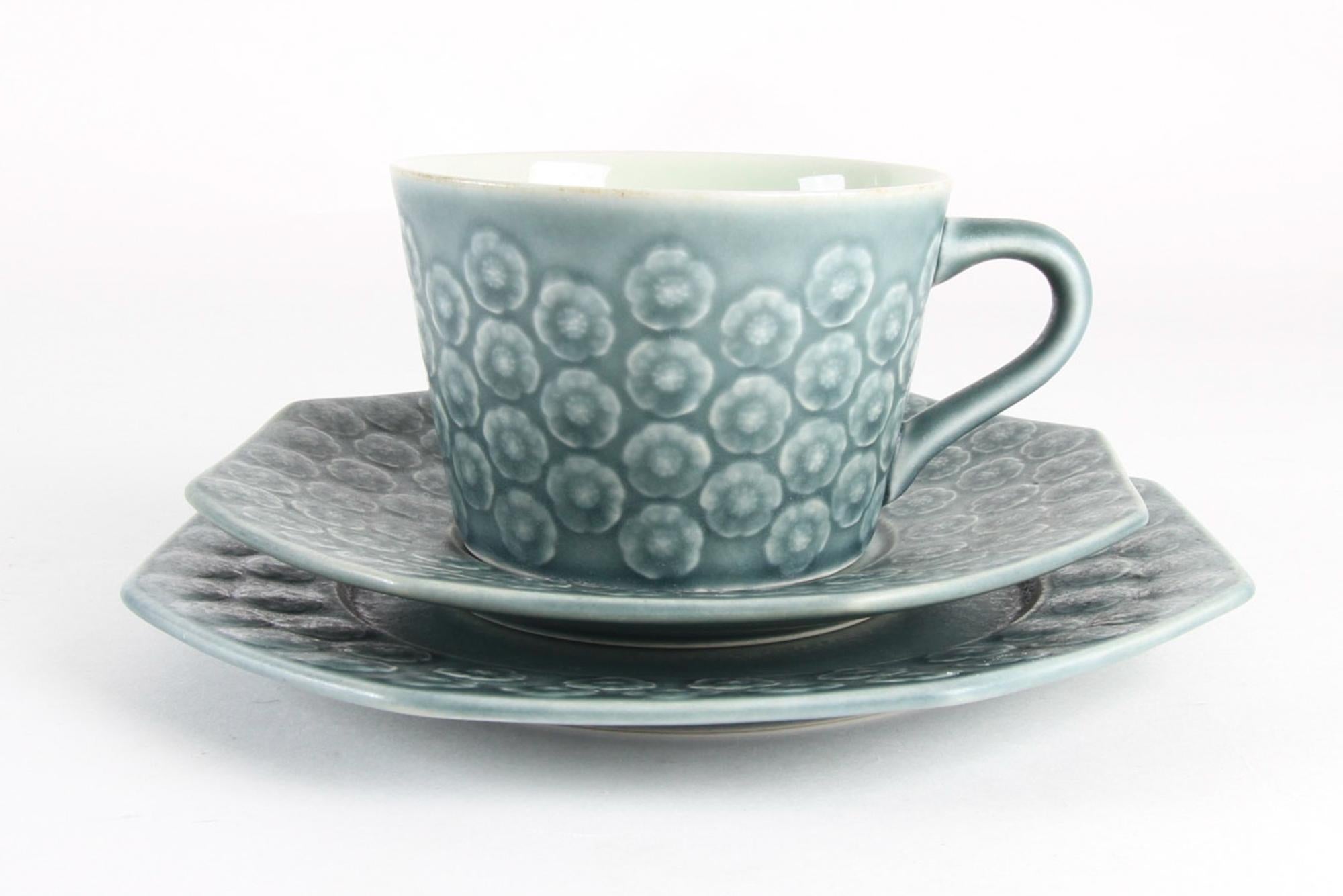 Vintage Danish Azur Coffee/Tea Service Trio by Jens H. Quistgaard for Kronjyden 1