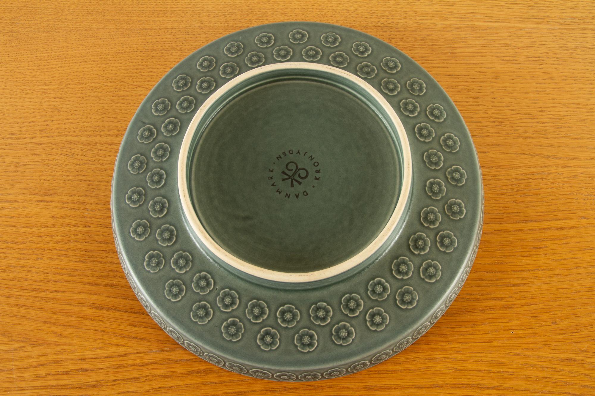 Vintage Danish Azur Stoneware by Jens H. Quistgaard for Kronjyden, 1960s For Sale 6