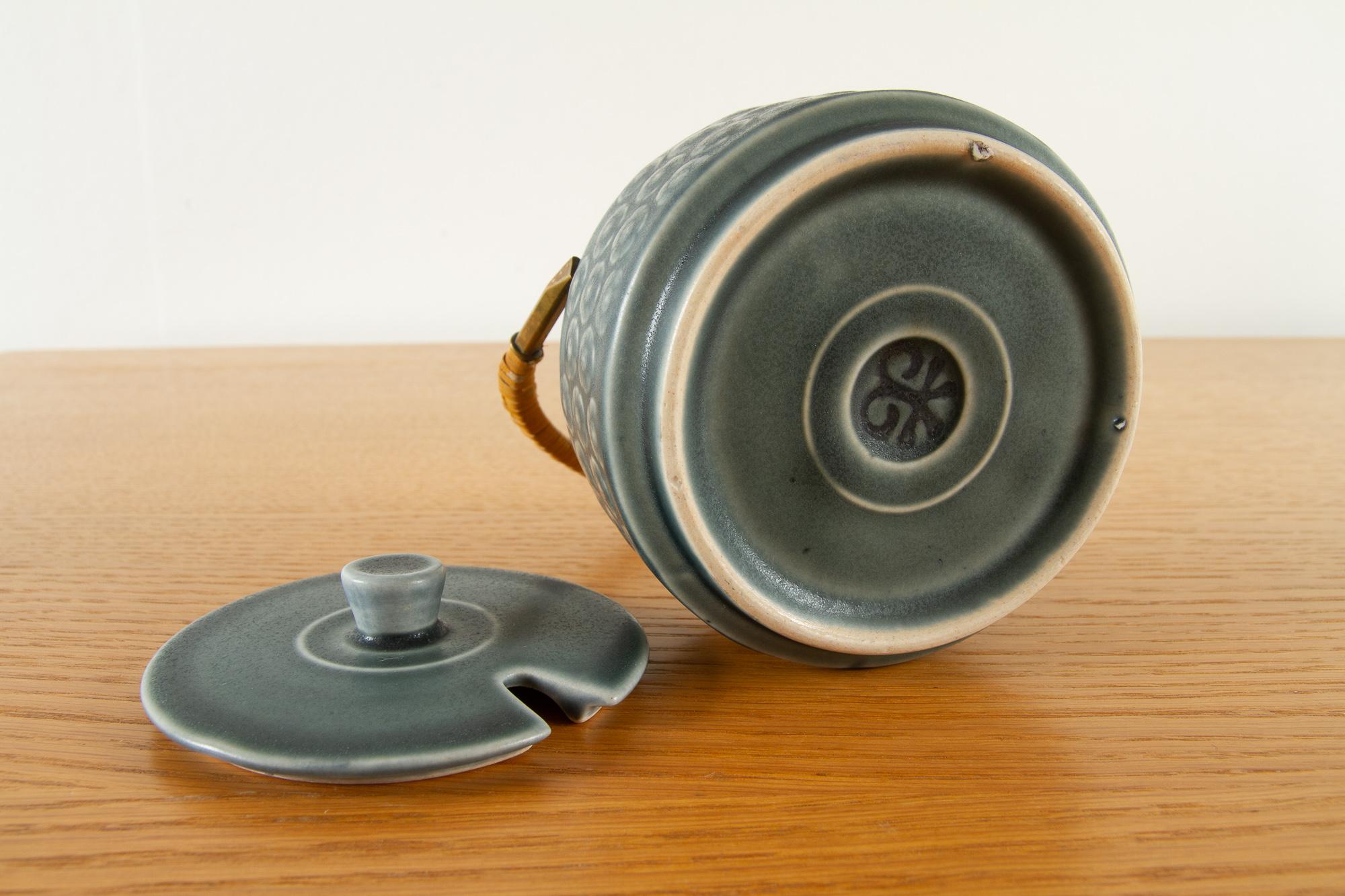 Vintage Danish Azur Stoneware by Jens H. Quistgaard for Kronjyden, 1960s For Sale 3