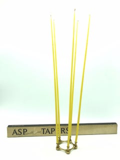 Candelabro danés vintage de latón de Jen H. Quistgaard