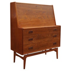 Vintage Danish Bureau/ Desk by Arne Hovmand Olsen for Mogens Kold, 1960s
