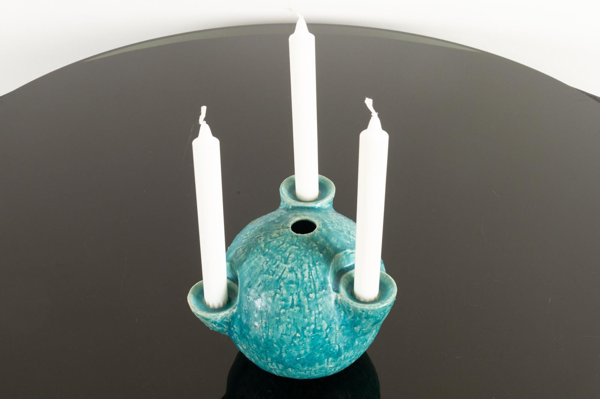 Vintage Danish Candleholder by Sejer Keramik, 1960s For Sale 14