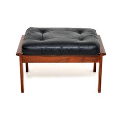 Tabouret vintage danois Capella par Illum Wikkelso