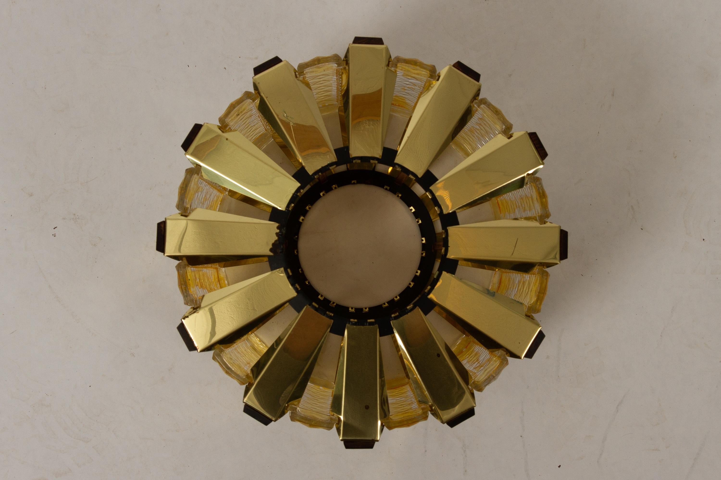 Vintage Danish Ceiling Pendant by Werner Schou for Coronell Elektro, 1960s 3
