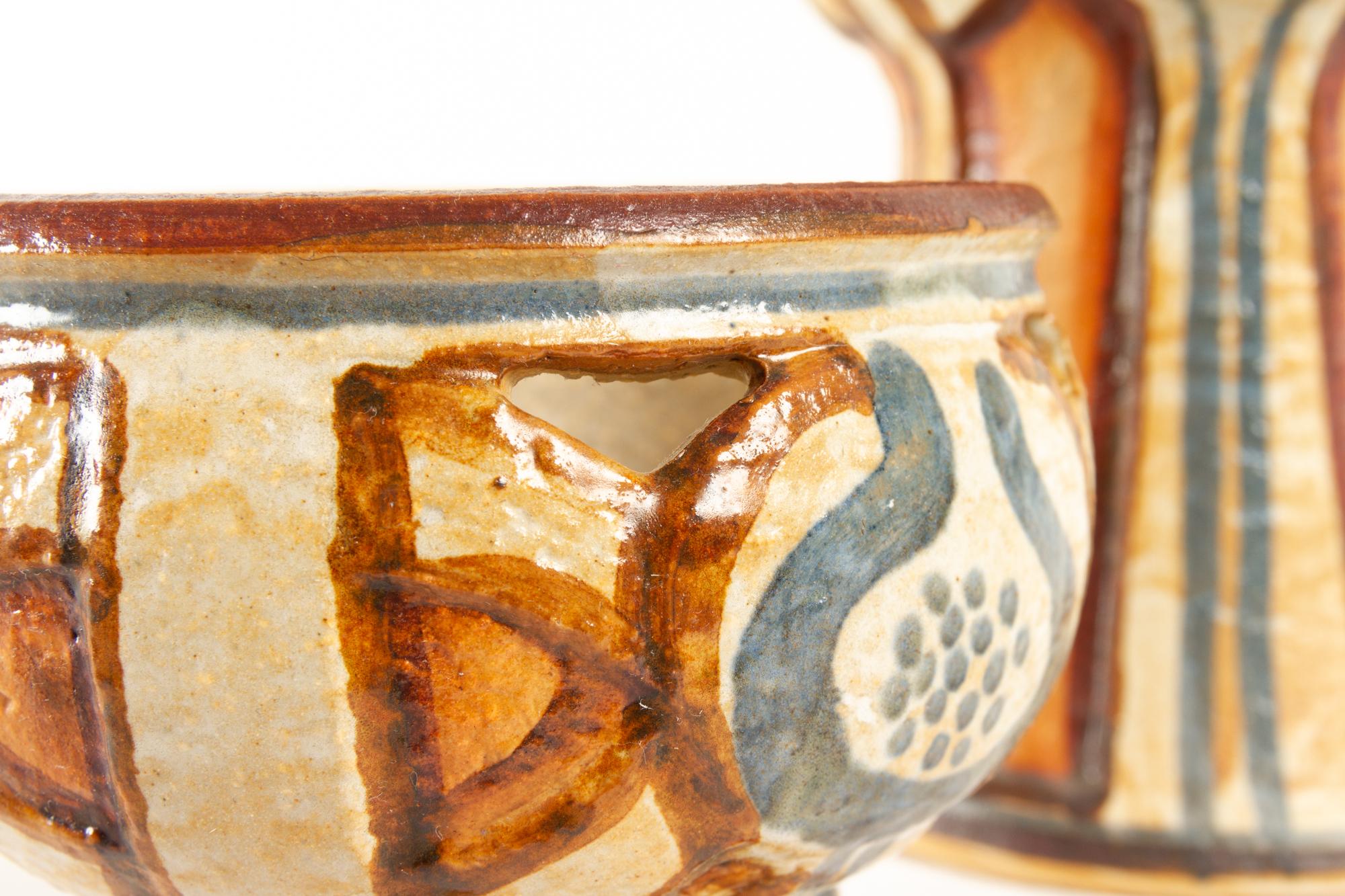 Vintage Danish Ceramic by Søholm 1960s Set of 5 6
