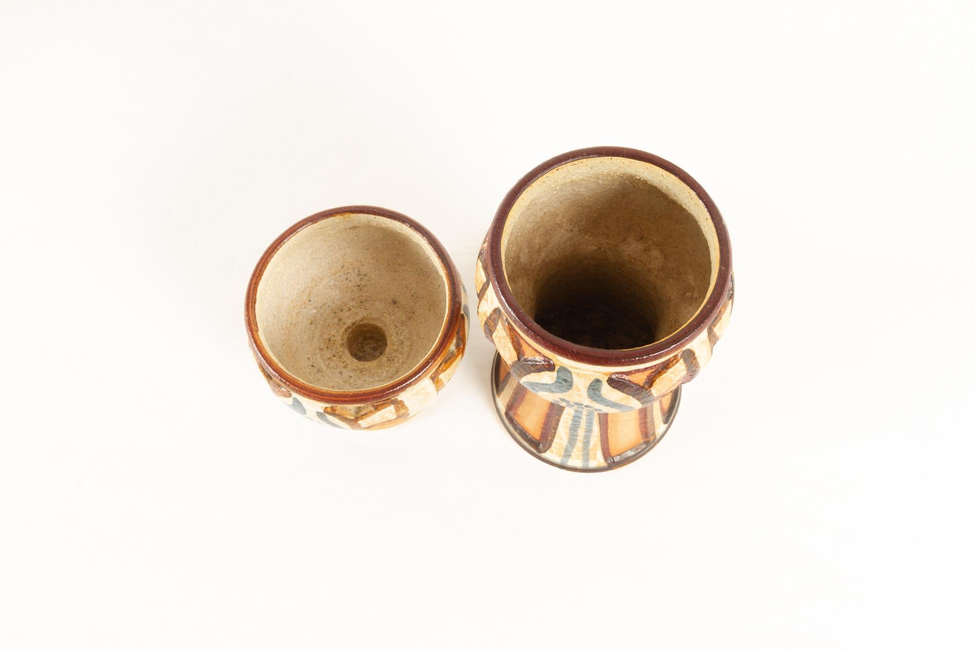 Vintage Danish Ceramic by Søholm 1960s Set of 5 10