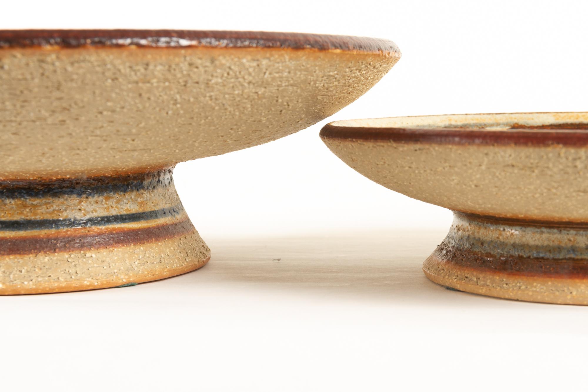 Mid-20th Century Vintage Danish Ceramic by Søholm 1960s Set of 5