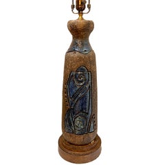 Lampe vintage en céramique danoise
