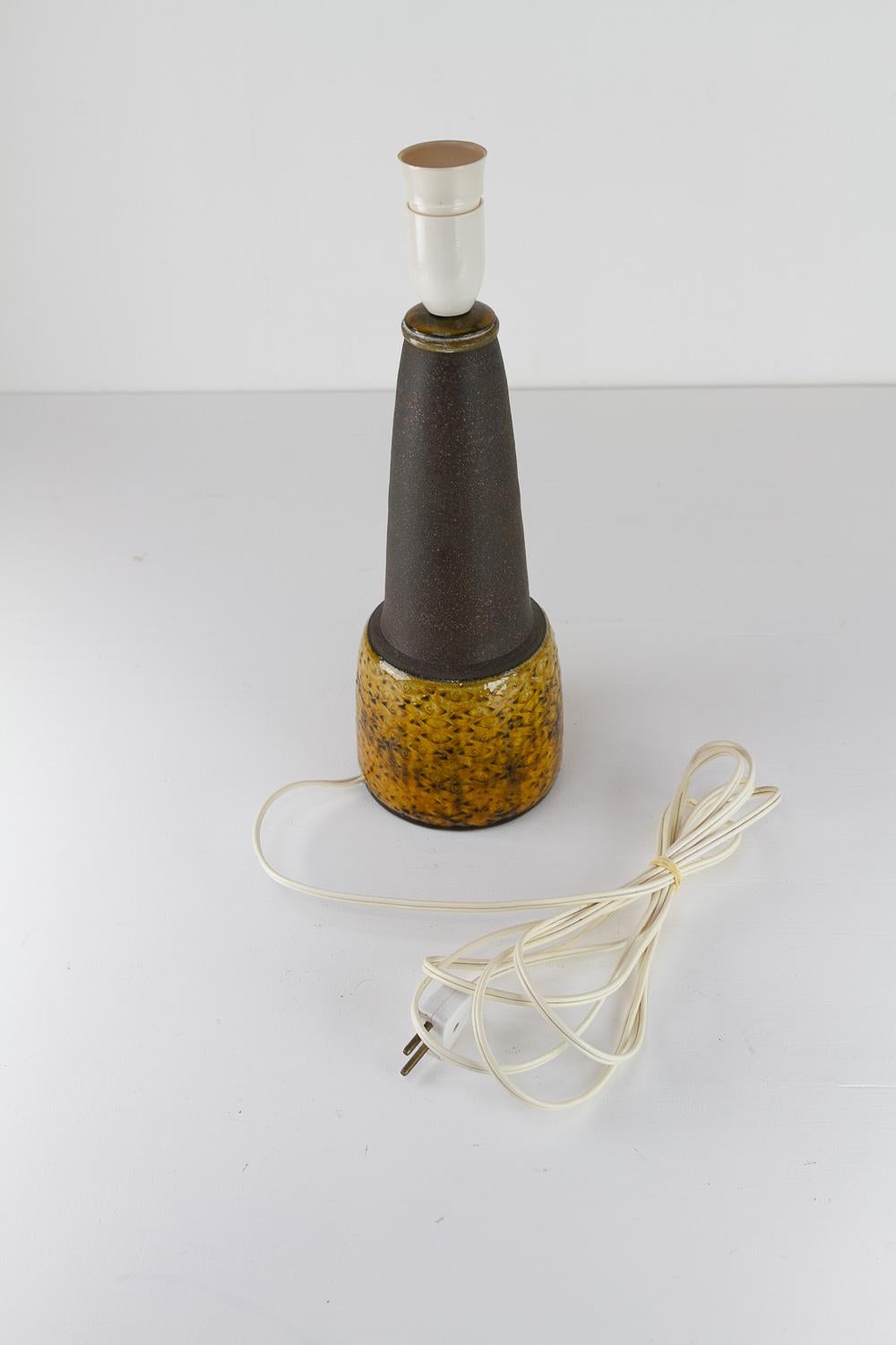 Lampe de table vintage en céramique danoise par Nils Kähler, années 1960. en vente 5