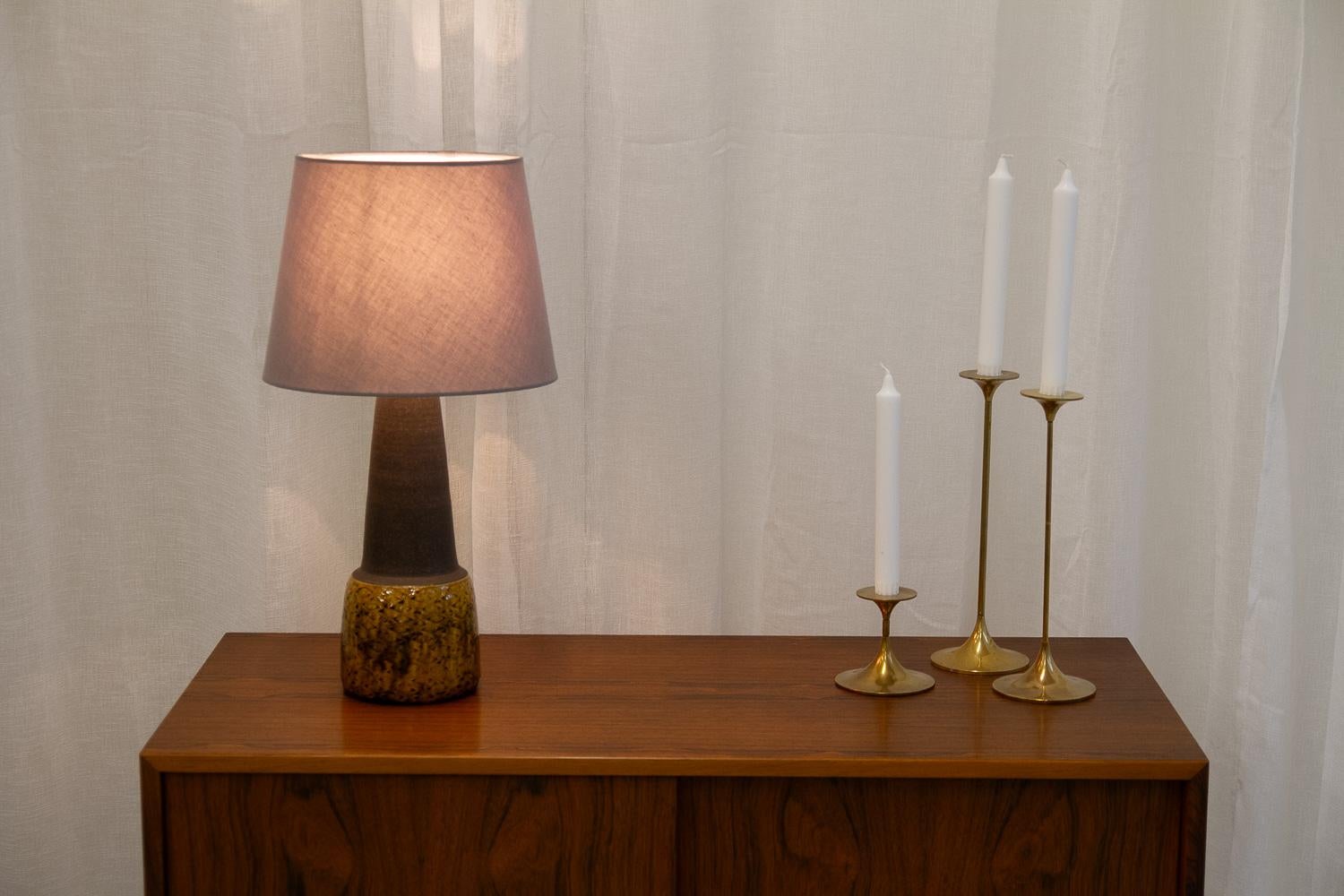 Lampe de table vintage en céramique danoise par Nils Kähler, années 1960. en vente 10