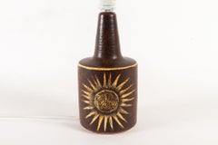 Vintage Danish Ceramic Table Lamp by Søholm, 1960s