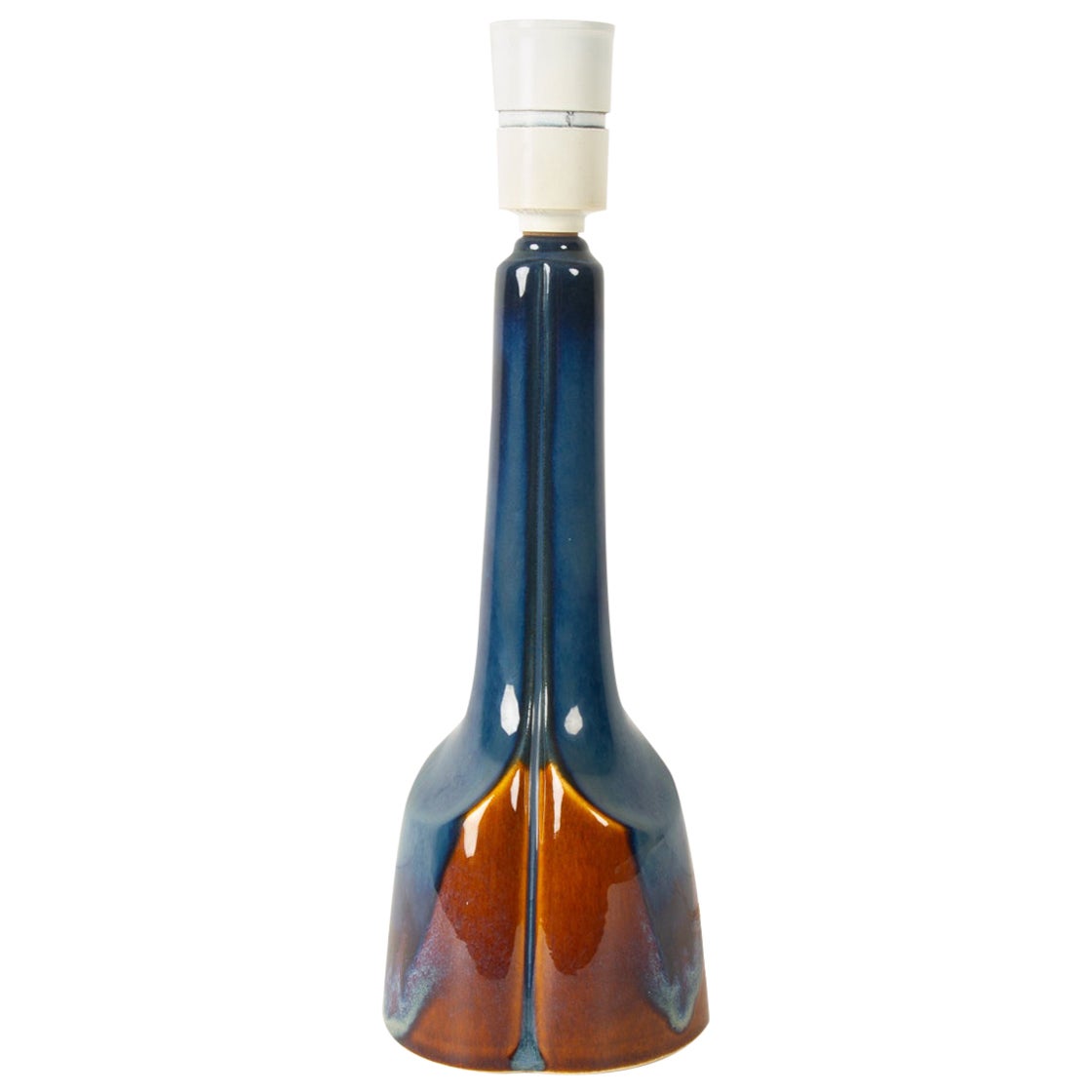 Vintage Danish Ceramic Table Lamp by Søholm, 1960s