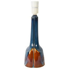 Vintage Danish Ceramic Table Lamp by Søholm, 1960s