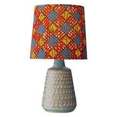 Vintage Danish Ceramic Table Lamp by Søholm