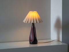 Vintage Danish ceramic table lamp