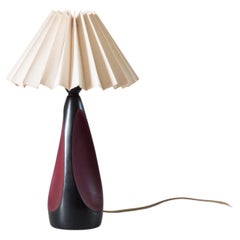 Lampe de table danoise vintage en céramique