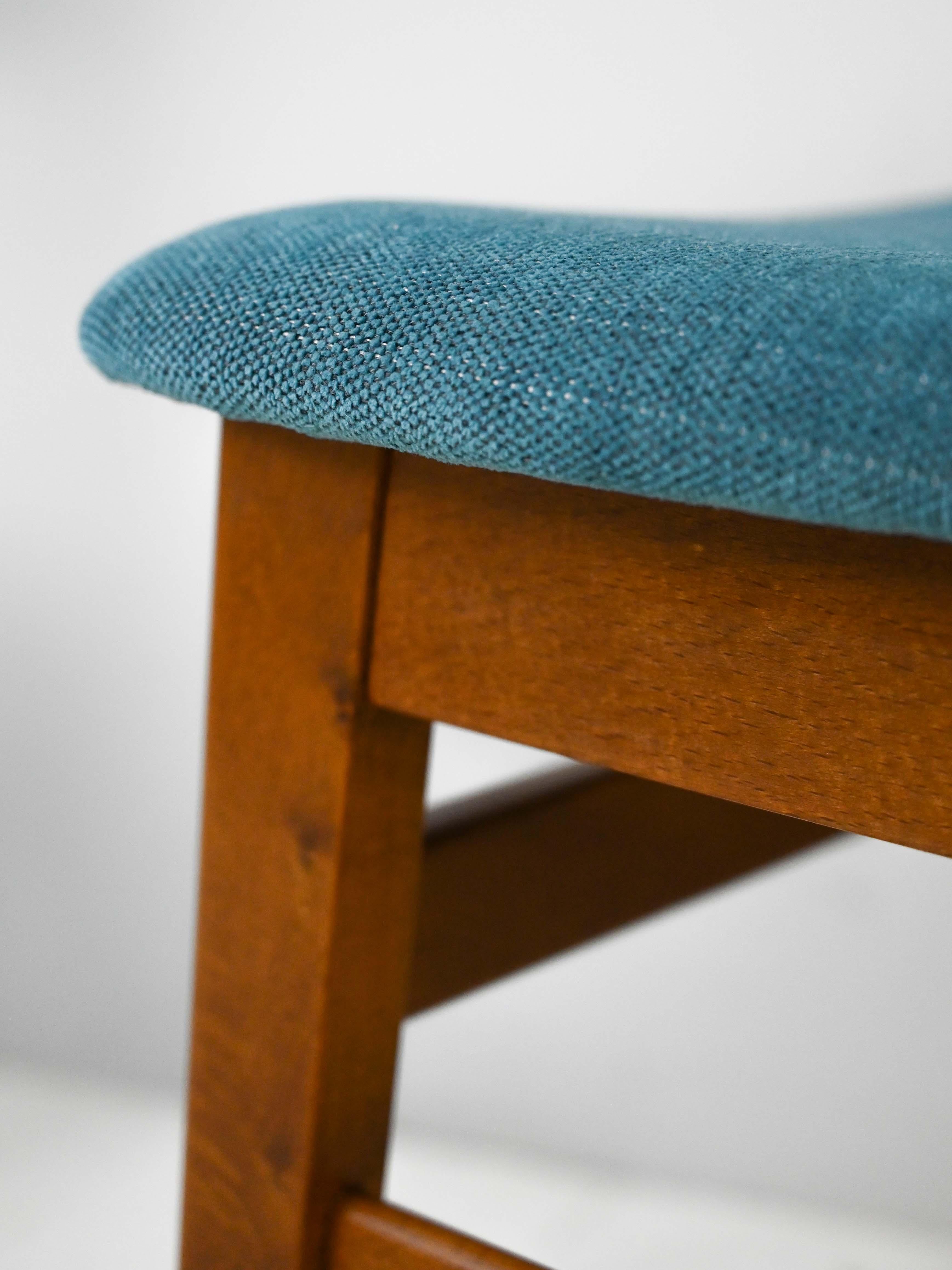 Milieu du XXe siècle Fauteuils danois vintage avec assise tapissée