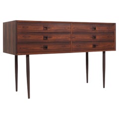Vintage Danish Chest of Drawers in Rosewood by Brouer Møbelfabrik, 1960s