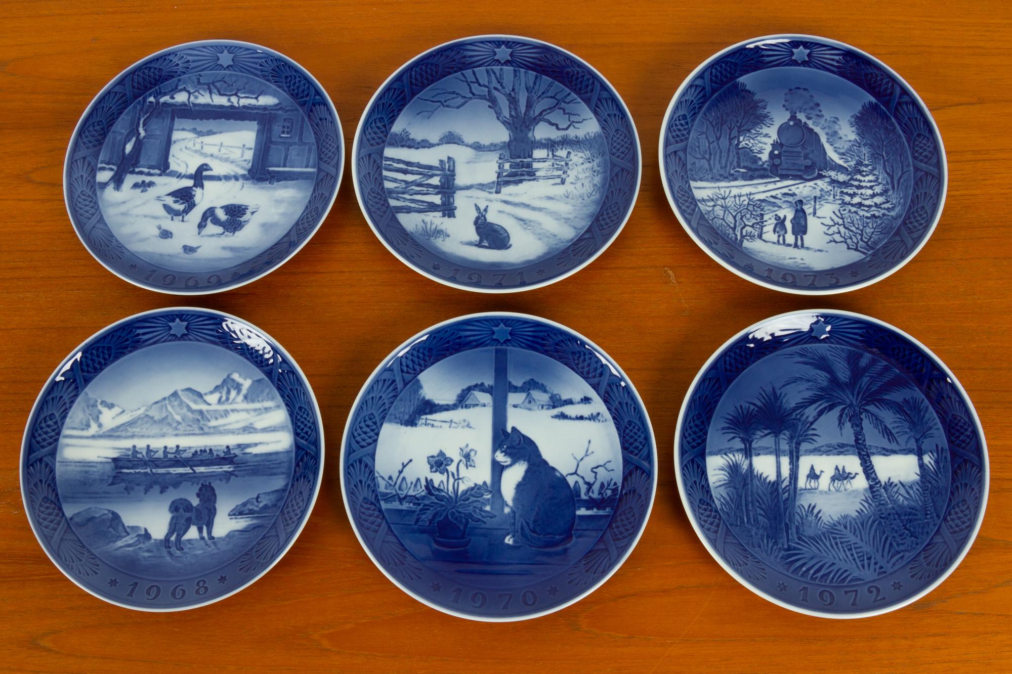 danish blue plates