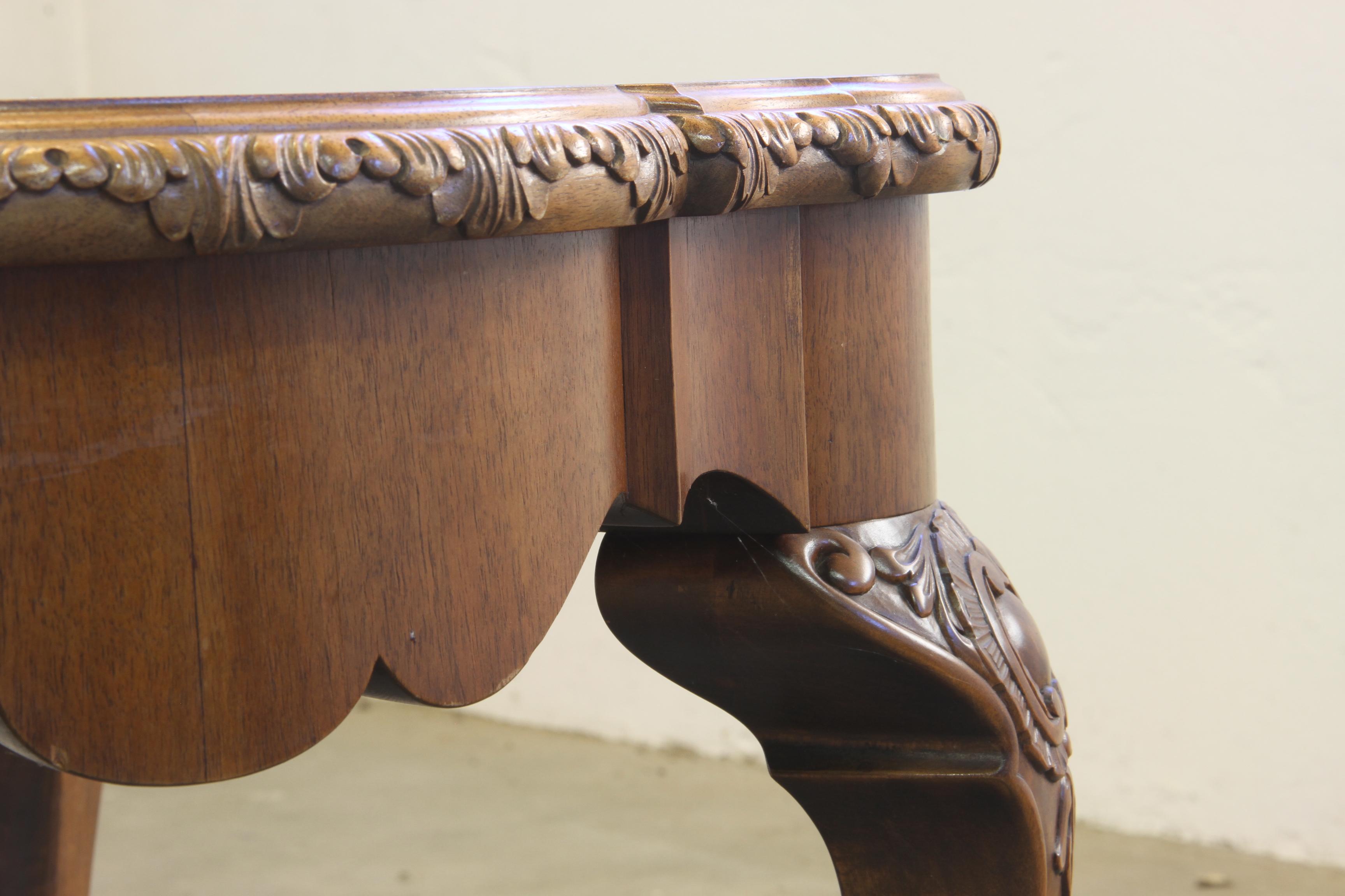 Table basse danoise vintage, design des années 1920 en vente 7