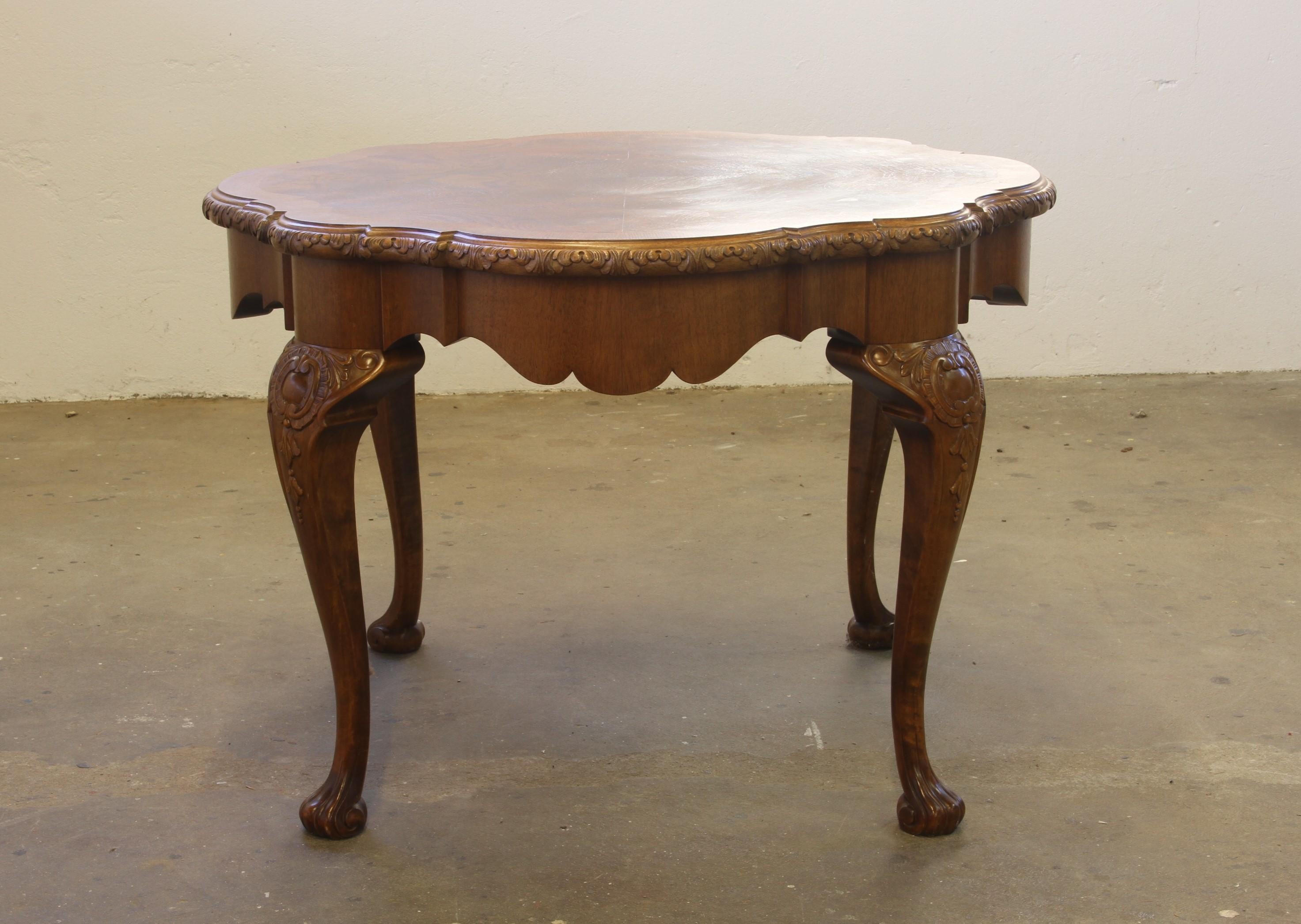 Table basse danoise vintage, design des années 1920 en vente 2