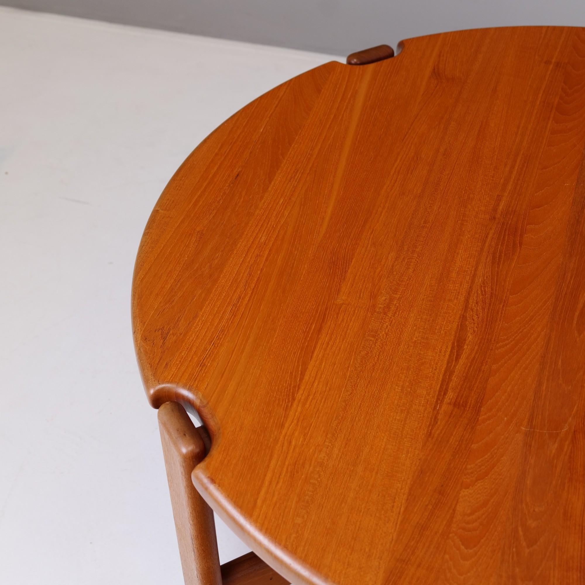 Vintage Danish Coffee Table in Teak at 1stDibs