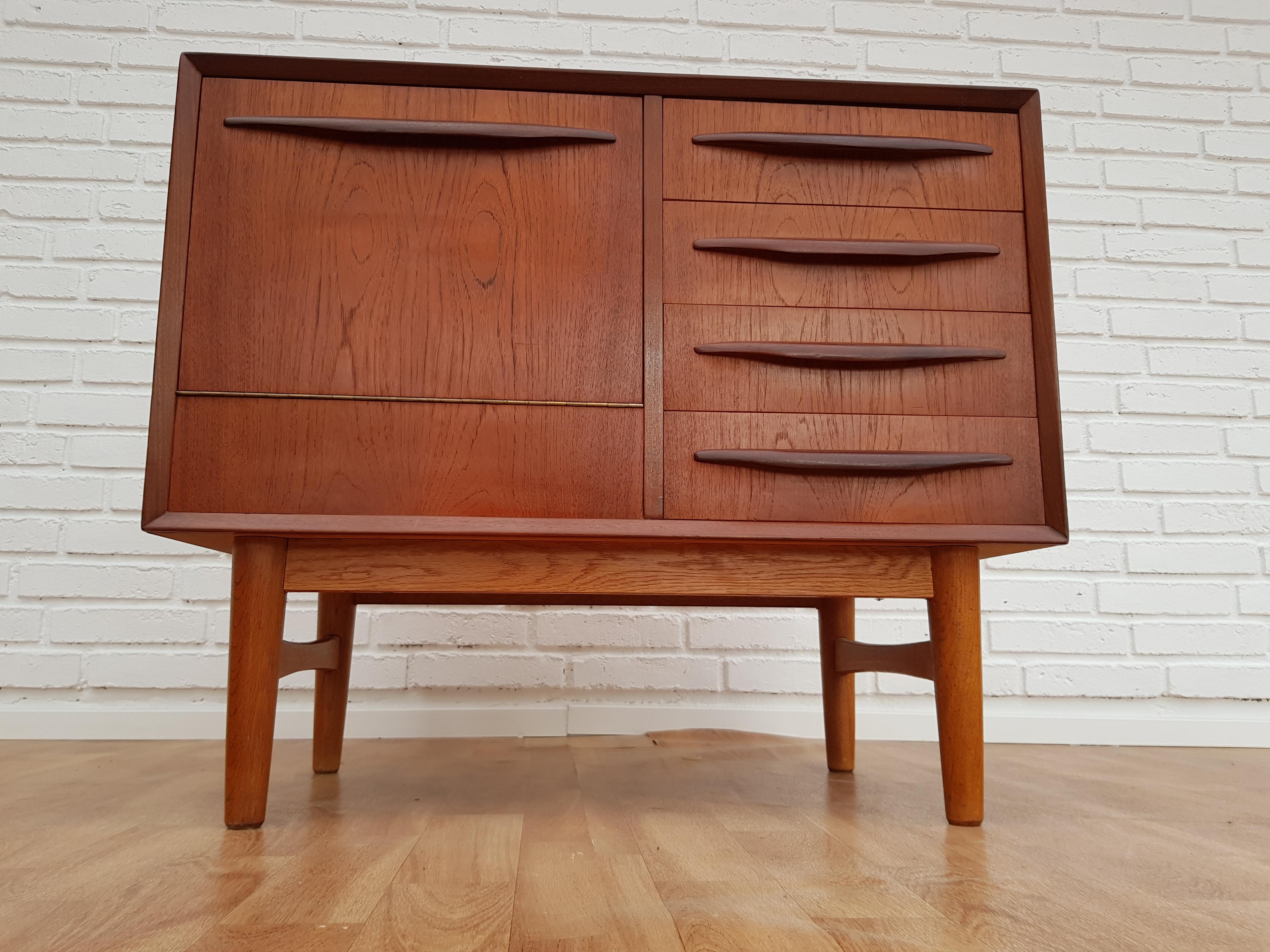 Vintage Chest, Danish Design, Teak Wood, 1960s For Sale 2