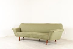 Vintage Danish Curved Sofa by G. Thams for Vejen Polstermøbelfabrik, 1960s