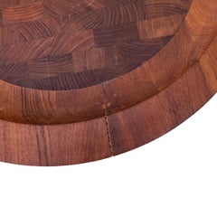 Vintage Danish Dansk Teak Cutting Board Tray Platter by Jens H. Quistgaard